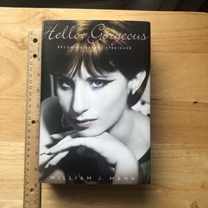 Hello, Gorgeous: Becoming Barbra Streisand - Hardcover Book (Black, Pink) First